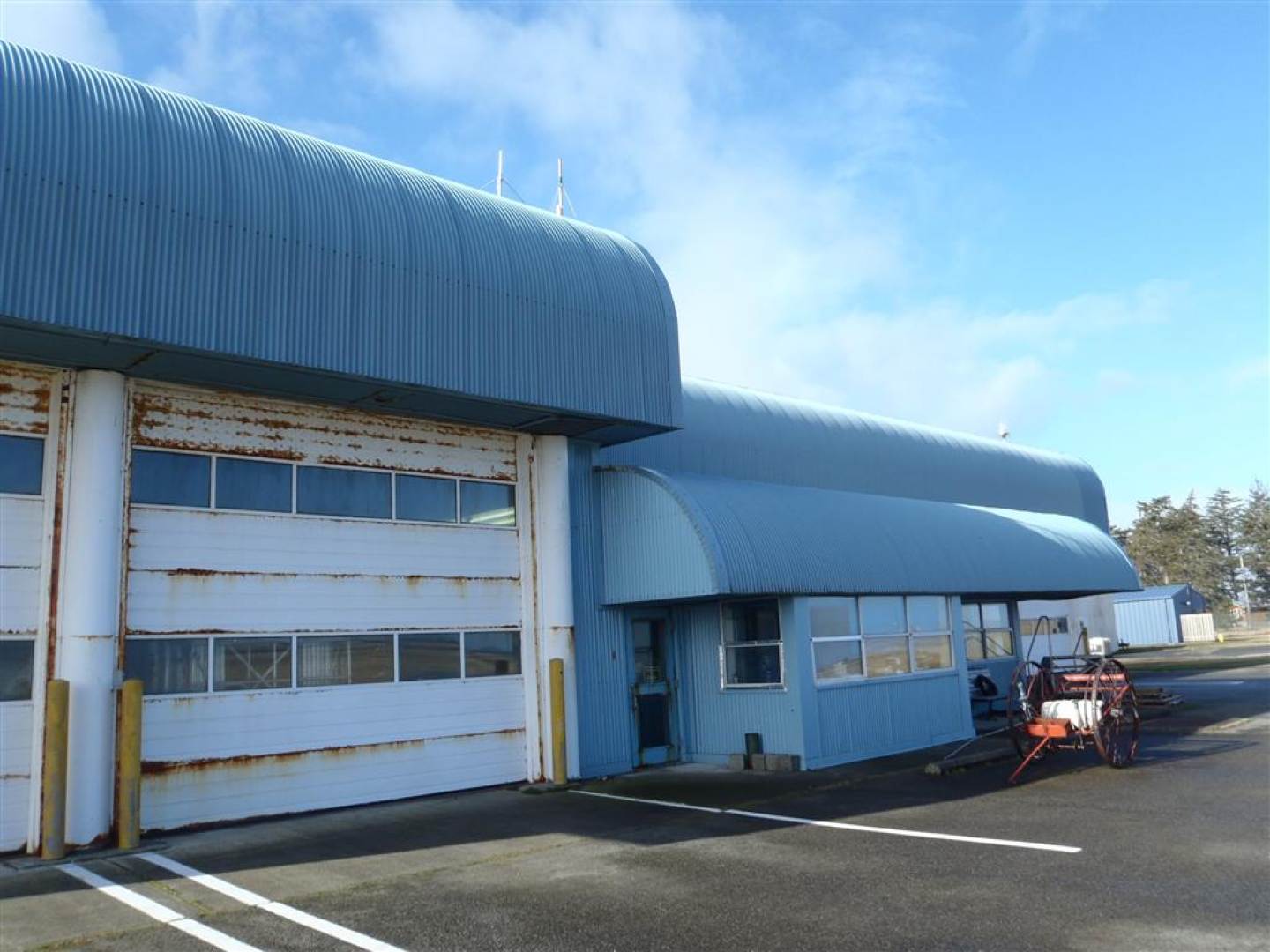 Sandspit Airport Combined Services Building