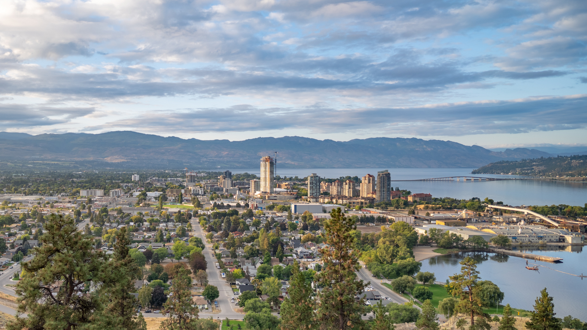 View of Kelowna - Keeping up with Kelowna - One of The Fastest Growing Cities in Canada 